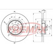 Тормозной диск FREMAX BD-1548