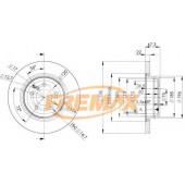 Тормозной диск FREMAX BD-4655