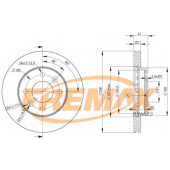 Тормозной диск FREMAX BD-6572