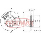 Тормозной диск FREMAX BD-6784