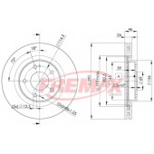 Тормозной диск FREMAX BD-7031