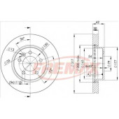Тормозной диск FREMAX BD-7360