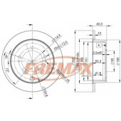 Тормозной диск FREMAX BD-8326