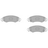 Колодки тормозные дисковые для OPEL AGILA(A) / SUBARU JUSTY(G3X) / SUZUKI WAGON R, WAGON R+(MM) <b>FREMAX FBP-1155-01 / 23046</b>