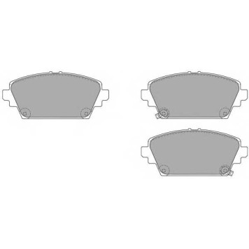 Колодки тормозные дисковые для HONDA ACCORD(CG,CH,CK) / NISSAN ALMERA TINO(V10), PRIMERA(P11,P12,WP12) <b>FREMAX FBP-1200 / 23094</b>