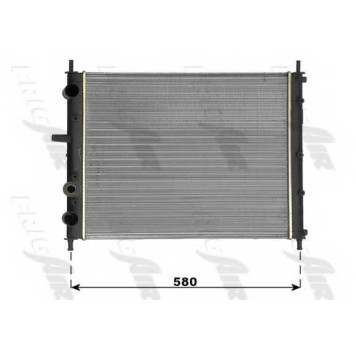 Радиатор охлаждения двигателя FRIGAIR 2101.0197 / 0104.3097