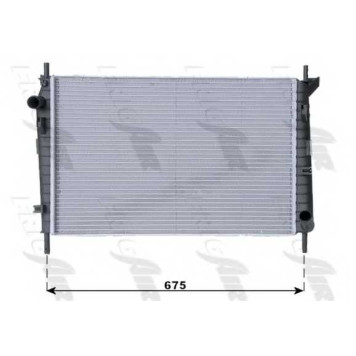 Радиатор охлаждения двигателя FRIGAIR 2102.0078 / 0105.2050