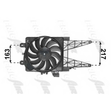 Вентилятор охлаждения двигателя FRIGAIR 5504.2033 / 0504.2033