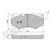 Колодки тормозные дисковые для MERCEDES HENSCHEL, T1(601,602), T1/TN, T2/L, T2/LN1 <b>fri.tech. 016.4 / 20465</b>