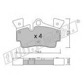Колодки тормозные дисковые для AUDI Q7(4L) <b>fri.tech. 671.1 / 24010</b>