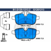 Колодки тормозные дисковые для BMW Z4(E89) <b>GALFER B1.G120-1213.2 / G1201213</b>