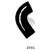 Шланг радиатора GATES 2001