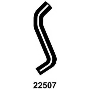Шланг радиатора GATES 22507