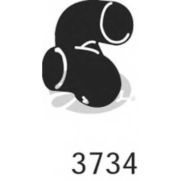 Шланг радиатора GATES 3734