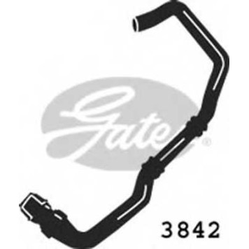 Шланг радиатора GATES 3842