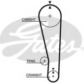 Ремень ГРМ GATES 5268