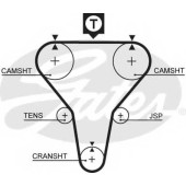 Ремень ГРМ GATES 5273XS
