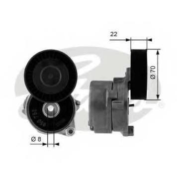 Натяжной ролик поликлинового ременя GATES T38442