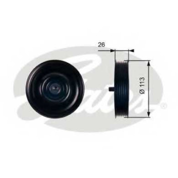 Паразитный / ведущий ролик поликлинового ременя GATES T36411