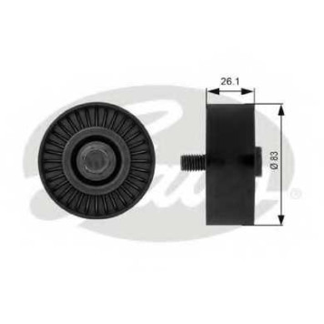 Паразитный / ведущий ролик поликлинового ременя GATES T38027