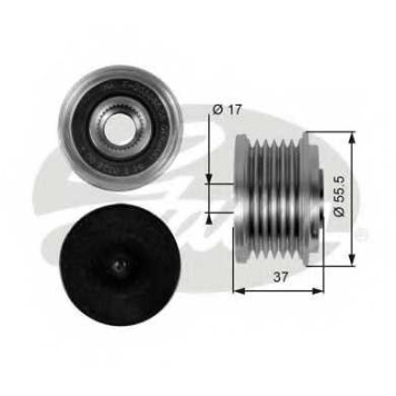 Механизм свободного хода генератора GATES OAP7046