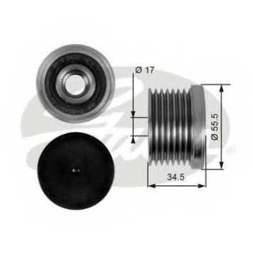 Механизм свободного хода генератора GATES OAP7084