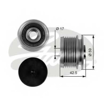 Механизм свободного хода генератора GATES OAP7106