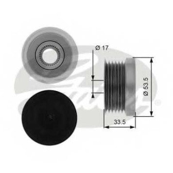 Механизм свободного хода генератора GATES OAP7111