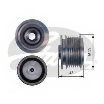 Механизм свободного хода генератора GATES OAP7112