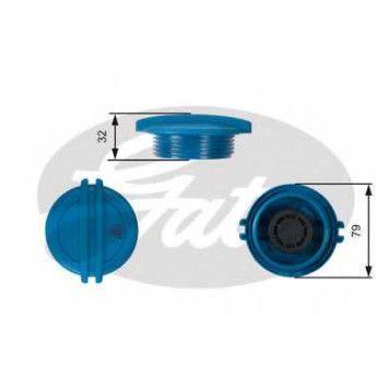 Крышка резервуара охлаждающей жидкости GATES RC228