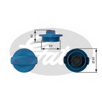 Крышка резервуара охлаждающей жидкости GATES RC237