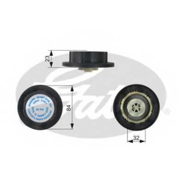 Крышка резервуара охлаждающей жидкости GATES RC242