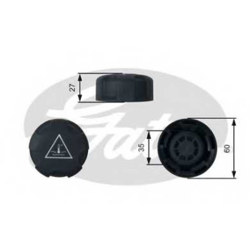 Крышка резервуара охлаждающей жидкости GATES RC247