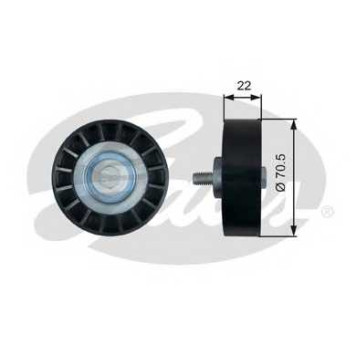 Паразитный / ведущий ролик поликлинового ременя GATES T36607