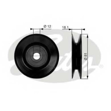 Паразитный / Ведущий ролик клинового ременя GATES T38036