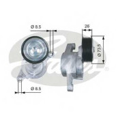 Натяжной ролик поликлинового ременя GATES T39279