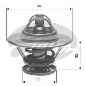 Термостат охлаждающей жидкости GATES TH10881G1