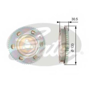 Ременный шкив коленвала GATES TVD1051