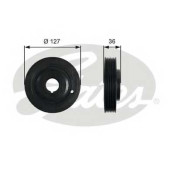 Ременный шкив коленвала GATES TVD1097