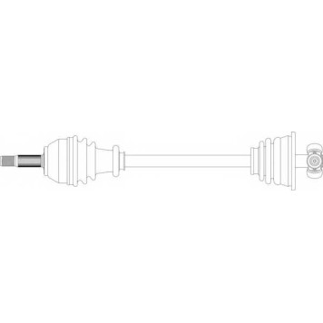 Приводной вал GENERAL RICAMBI RE3106