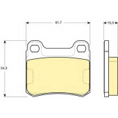 Колодки тормозные дисковые для MERCEDES (W124), 190(W201), C(S202,W202), COUPE(C124), E(C124,S124,W124), KOMBI(S124), S(W126) <b>GIRLING 6109112 / 20687</b>