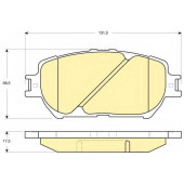 Колодки тормозные дисковые для TOYOTA CAMRY(#XV3#,ACV3#,MCV3#) <b>GIRLING 6133149 / 23928</b>