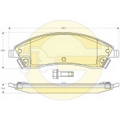Колодки тормозные дисковые <b>GIRLING 6144517 / 24268</b>