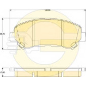 Колодки тормозные дисковые для NISSAN QASHQAI(J10,JJ10), X-TRAIL(T31) <b>GIRLING 6134679 / 24632</b>