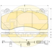 Колодки тормозные дисковые для INFINITI FX, G, Q50, Q60, Q70(Y51), QX70 / NISSAN 370 Z(Z34) <b>GIRLING 6135059 / 24920</b>