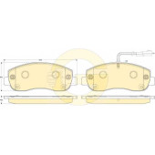 Колодки тормозные дисковые для NISSAN NV400 / OPEL MOVANO / RENAULT MASTER(EV,FV,HV,JV,UV) <b>GIRLING 6119109 / 25147</b>