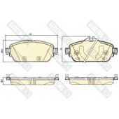 Колодки тормозные дисковые для MERCEDES C(C205,S205,W205), E(W213) <b>GIRLING 6120702 / 25534</b>