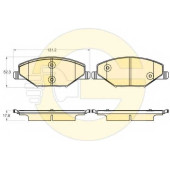 Колодки тормозные дисковые для SKODA FABIA <b>GIRLING 6120271 / 25681</b>