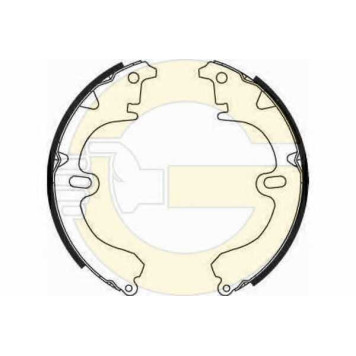 Комплект тормозных колодок для TOYOTA CAMRY, CARINA E, CARINA, CELICA, COROLLA, CORONA, CURREN, SPRINTER CARIB <b>GIRLING 5181819</b>