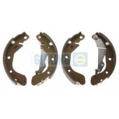 Комплект тормозных колодок для CHEVROLET AVEO(T200,T250,T255,T300), COBALT, KALOS, SPARK(M300) / DAEWOO KALOS(KLAS) <b>GIRLING 5187601</b>